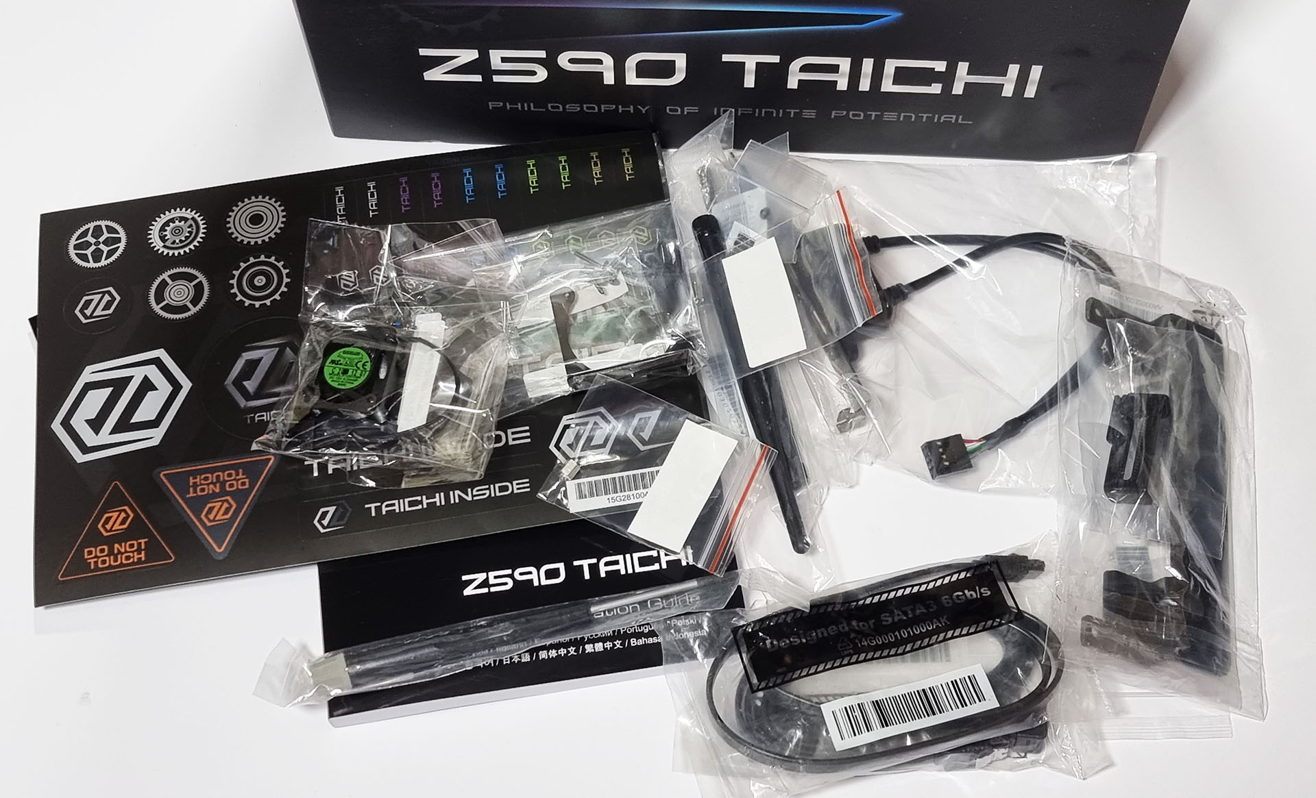 Visual Inspection - ASRock Z590 Taichi Review: An Intel Visual Inspection - ASRock Z590 Taichi Review: An Intel